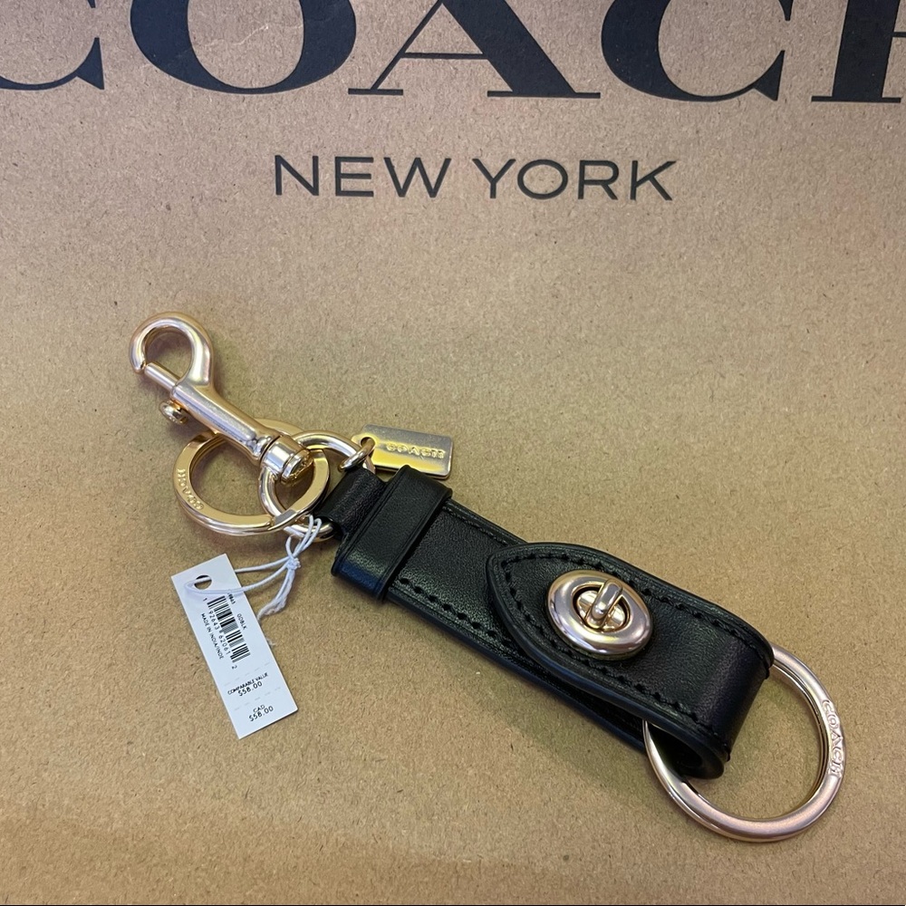 Coach Trigger Snap Bag Charm